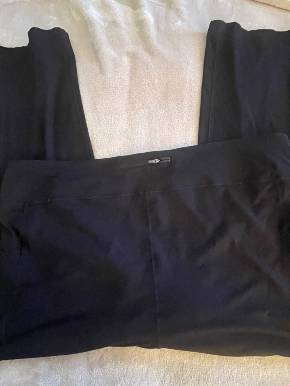 J. Jill Women's Black Fit Perform boot cut lounge sweat pants plus 4X - Picture 3 of 6